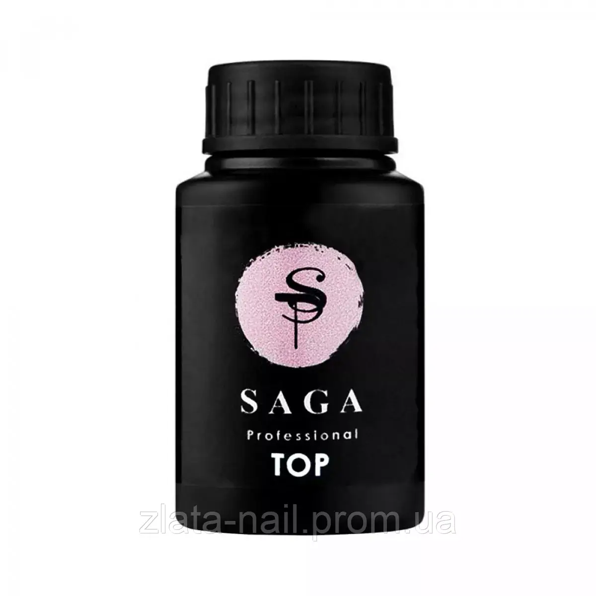 Топ для гель-лаку без липкого шару Saga Professional Top NoONE, 30 мл