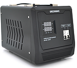 Стабілізатор напруги релейний Green Wave Mauser 5000VA (3500Вт), 1xShuko, DC140-260V, AC220±8%, фото 3