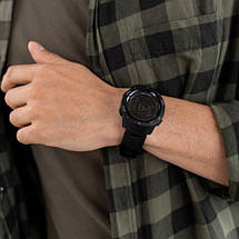 Чоловічий наручний годинник North Edge MARS Pro Black 5BAR, фото 2