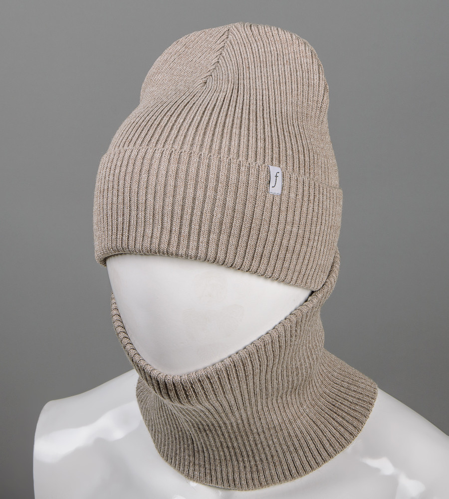 Одинарна Резинка + Подвійний Баф (С2210), Капучино, фото 1