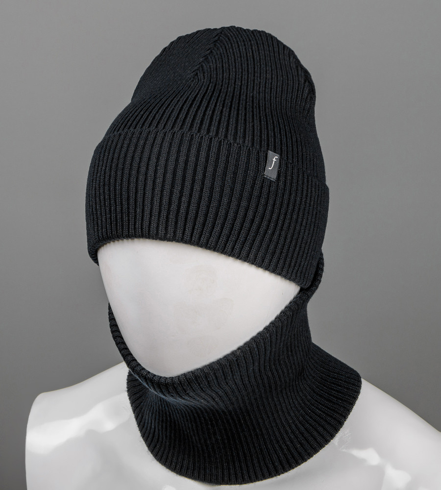 Одинарна Резинка + Подвійний Баф (С2210), Чорний, фото 1