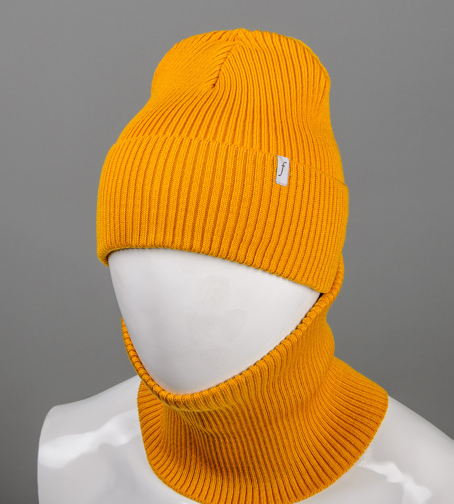 Одинарна Резинка + Подвійний Бафф (С2210), Гірчиця, фото 1