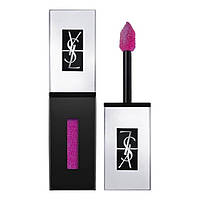 Блеск для губ YSL Rouge Pur Couture Vernis A Levres The Holographics Glossy Stain color 501 Arcade Pink ТЕСТЕР