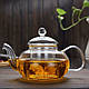 Чайник скляний заварювальний "Гречний" 600 мл, фото 5