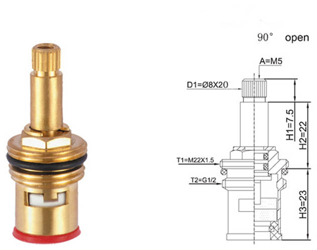 Кран-букса 1/2 керамика, узкая юбка 20 шлицов, ціна 79 грн - Prom.ua ...