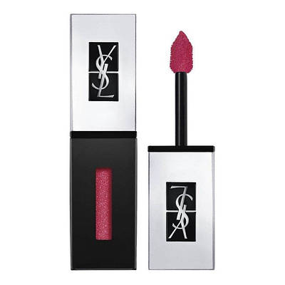 Блиск для губ YSL Rouge Pur Couture Vernis A Levres The Holographics Glosy Stain 505 Video Red  6 мл тестер