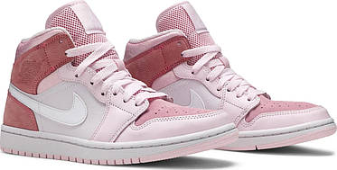 Кросовки Nike Air Jordan 1 Mid Digital Pink (W) - CW5379-600, фото 3