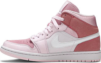 Кросовки Nike Air Jordan 1 Mid Digital Pink (W) - CW5379-600, фото 2