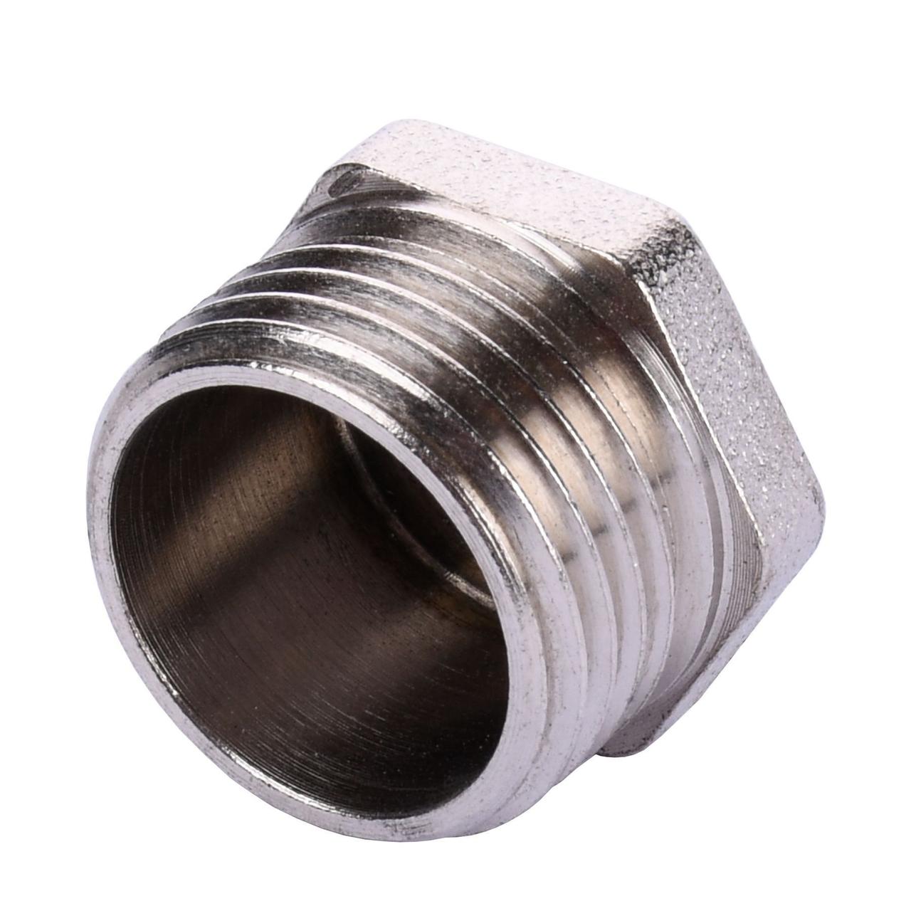 Заглушка зовнішня Нікель 1/2″ Ni 08765 | 000017140
