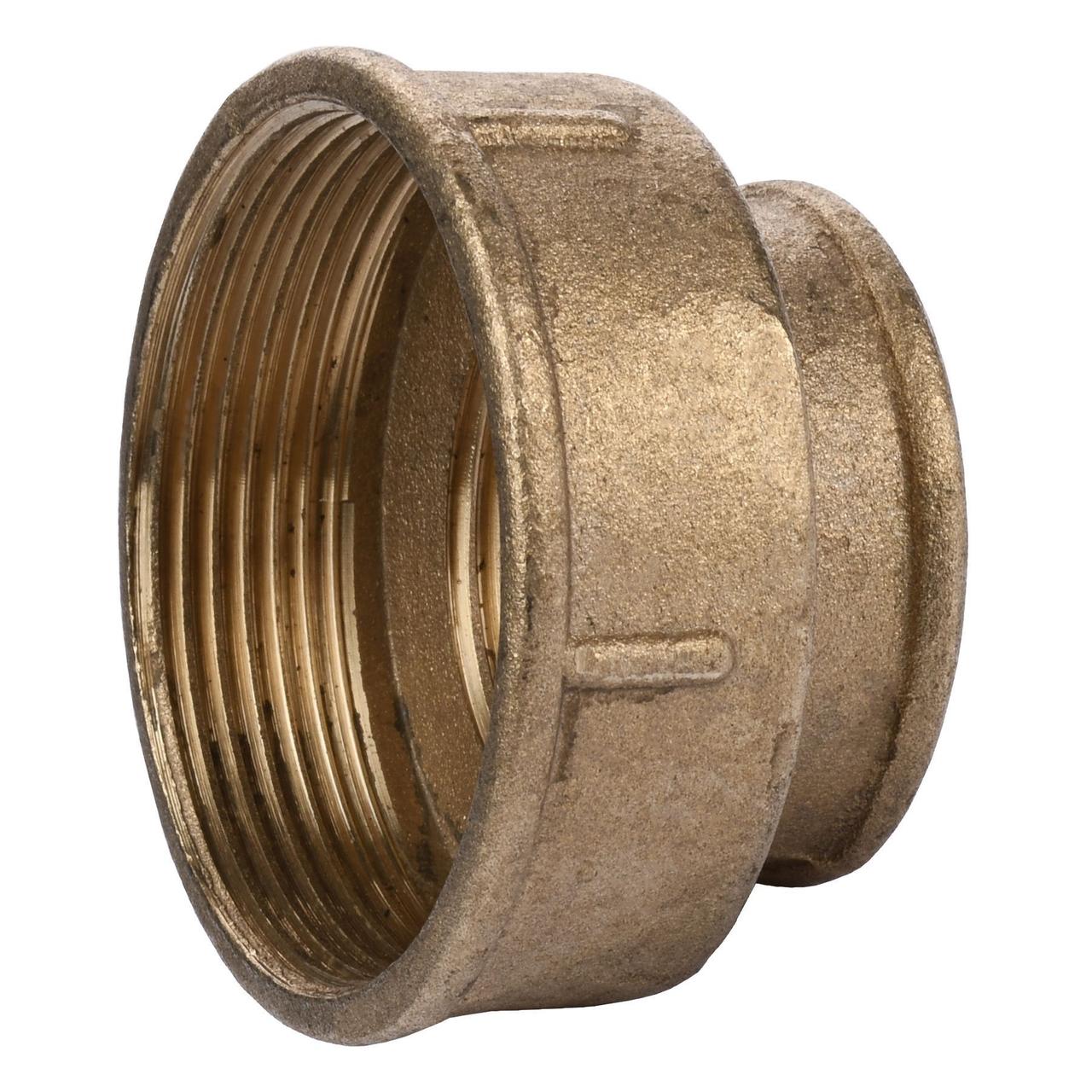 Муфта латунь 2″×1 1/4″ внутрішня-внутрішня 322Б | 000012380, фото 1