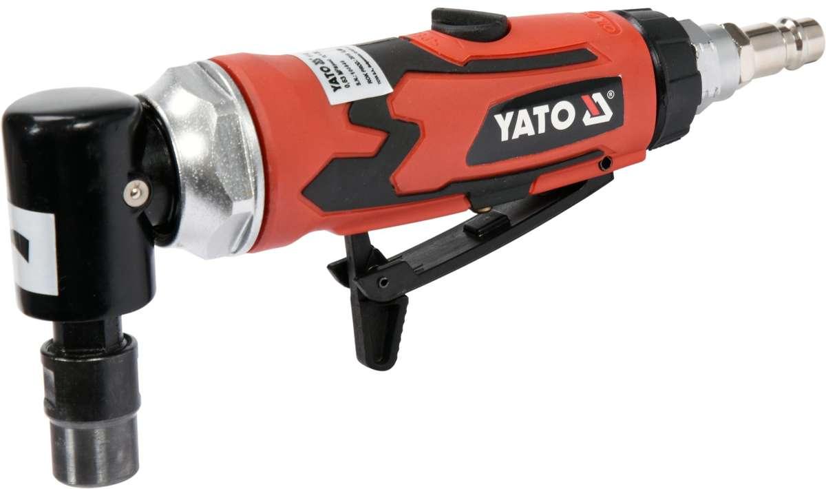 Пневмогравер Кутовий YATO з Цангою Ø 6.0 мм