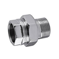 Зганяння американка пряма Solomon 3/4″ Хром 1620 | 000002492