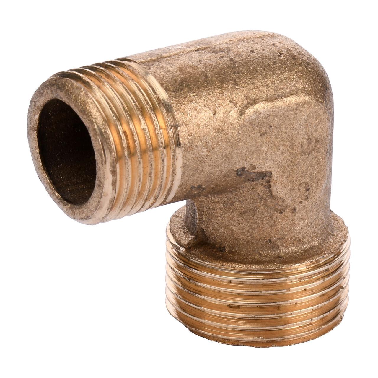 Куточок 3/4″×1/2″ зовнішня-зовнішня 1010Б латунь | 000011656