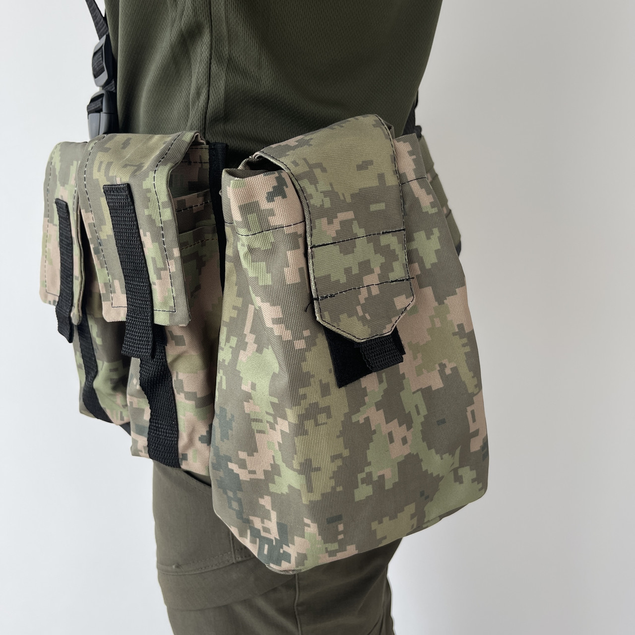 Сумка для сброса магазина, подсумок армейский, солдаткие подсумки для использованых магазинов - фото 1 - id-p1656708539