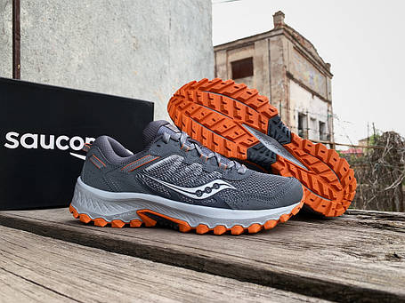 Чоловічі трекингові кросівки Saucony Versafoam Excursion TR13 20524-5s сірі, фото 1