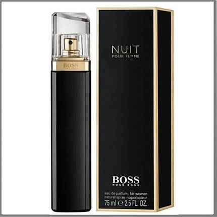 Hugo Boss Boss Nuit Femme Eau de Parfum парфумована вода 75 ml. (Хуго Бос Бос Найт Фем Єау Де Парфум), фото 2