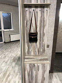 Передпокій вішалка для одягу з тумбою для невеликих приміщень (міні готелів, готелів, хостелів) DS-hotel-02