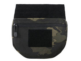 Підсумок на VELCRO - платформі до Plate Carrier Multicam Black від 8FIELDS