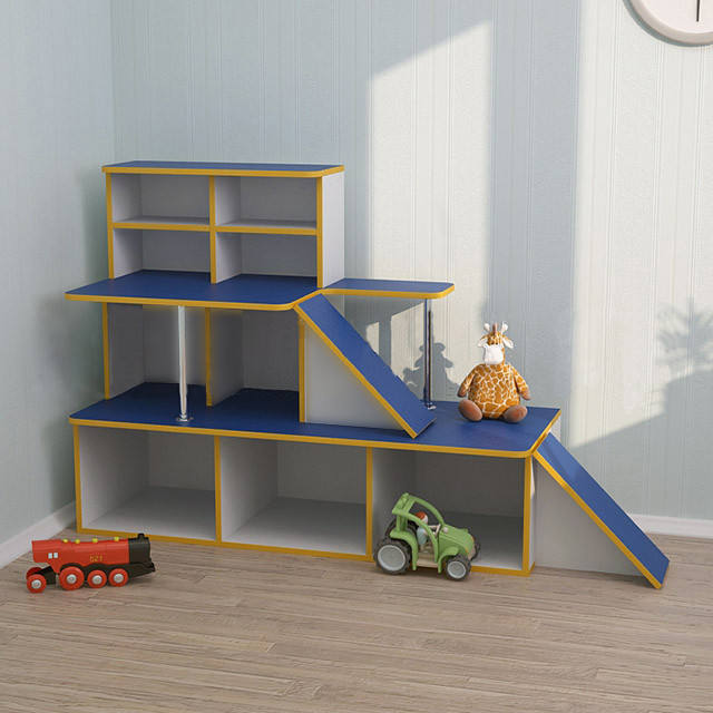 Дитяча ігрова стінка "Автосалон" DS-652, фото 1