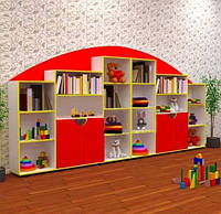 Стінка дитяча для іграшок "Анечка-2" DS-547