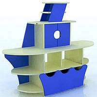 Стінка для дитячих іграшок Кораблик: DS-329