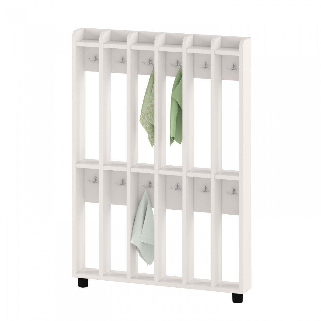 Вішалка підлогова (12 секцій) призначена для дошкільних установ DS-13, фото 1