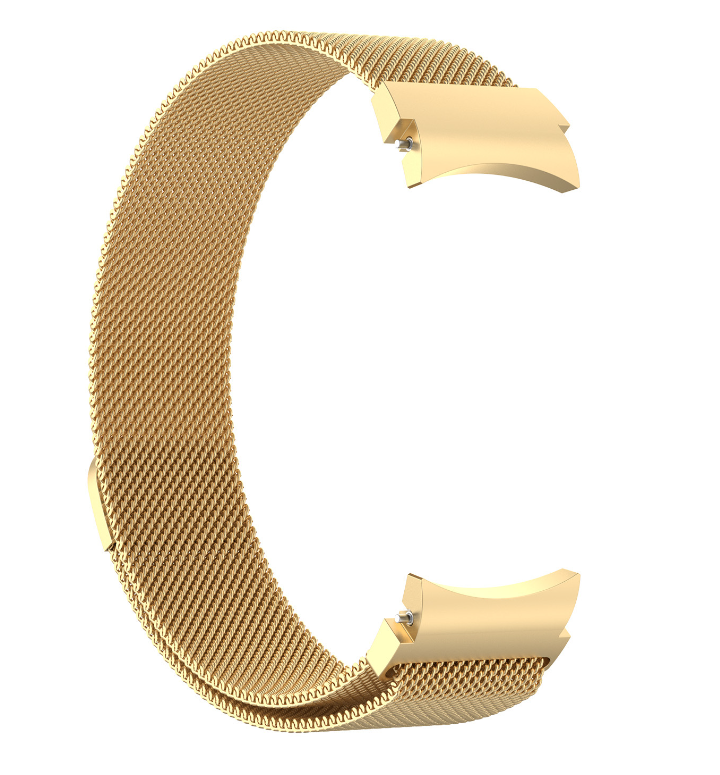 Ремінець CDK Metal Ring Milanese Loop Magnetic 20mm для Samsung Watch5 Pro (R920 / R925)45mm (013591) (gold)