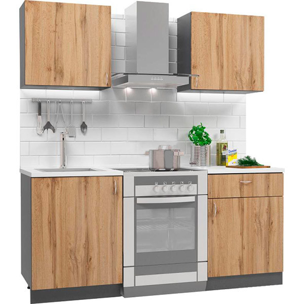 Кухня бюджет, довжина кухні 1,2 м, стільниця 32 мм DS-Elisa, фото 1