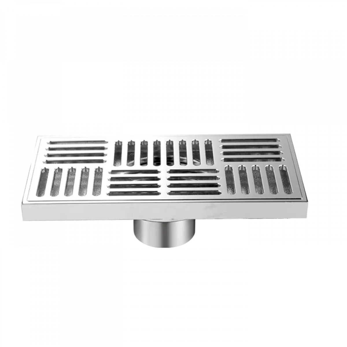 Трап для душу GAPPO G82050, латунь, 100х200 мм, хром, фото 1