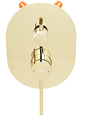 Душова система REA OVAL GOLD + BOX прихованого монтажу, фото 4