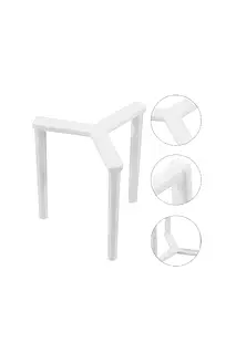 Трипод для піци 4 см SKOBA PLAST підставка пластикова під коробки для піци (100 шт.)