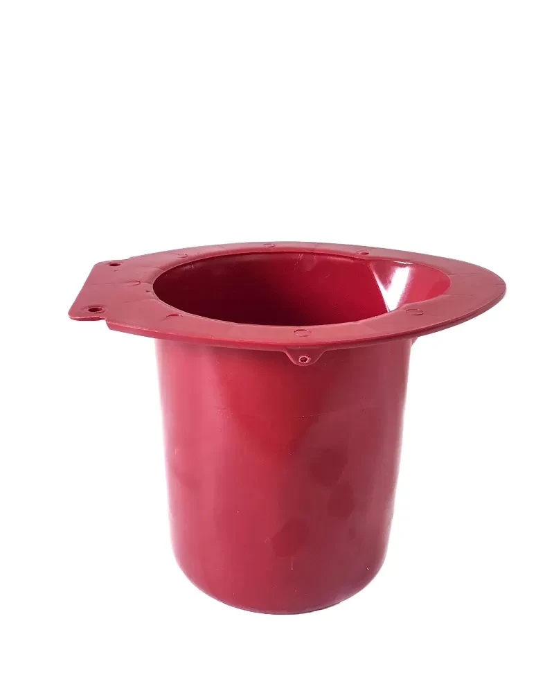 Відро туалет SKOBA PLAST (20 літрів) Червоний, фото 1