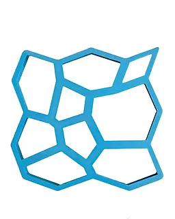Форма для садової доріжки SKOBA PLAST 60*60*6 см (Синій)