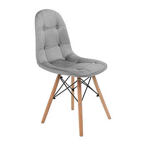 Стілець мягкий Спліт Сірий Chair Split TM Richman