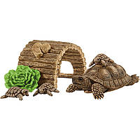 Набор Домик для семьи черепах Schleich 42506