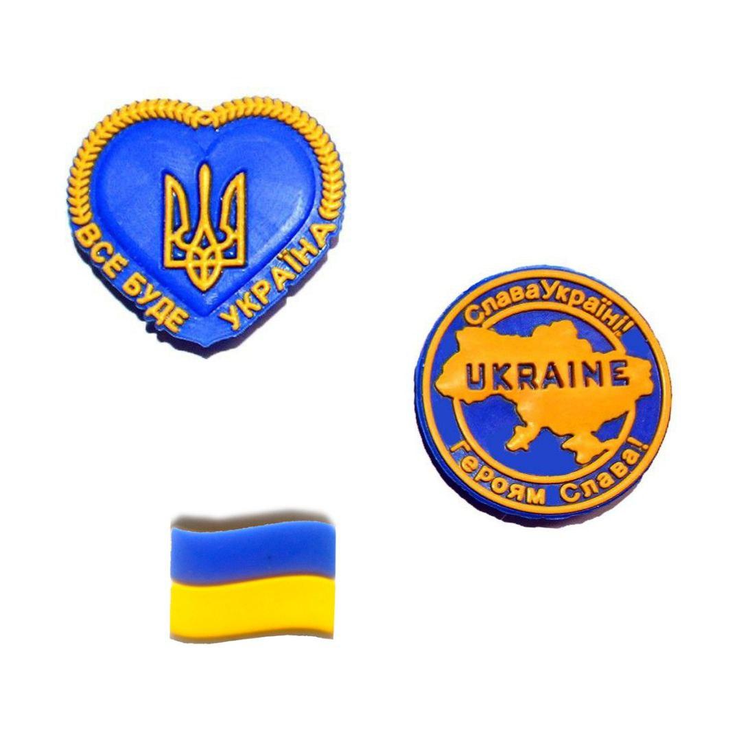 Комплект джибітсів "Все буде Україна" 6 шт