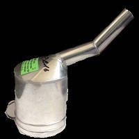 Лійка метал  ДИЗЕЛЬ  кривая широкий носик  (Бус,Газель,Ford,.Fiat)