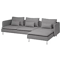 IKEA 4-місний диван з шезлонгом SÖDERHAMN (595.022.93)