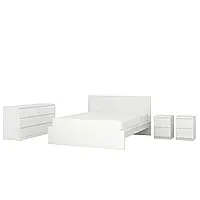 IKEA Комплект мебели для спальни 4 шт. MALM (394.882.31)