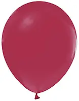 Воздушный шар без рисунка 10 дюймов бургунди