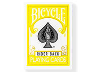 Настольная игра United States Playing Card Company Карты игральные Bicycle Rider Back Yellow Deck (09421)