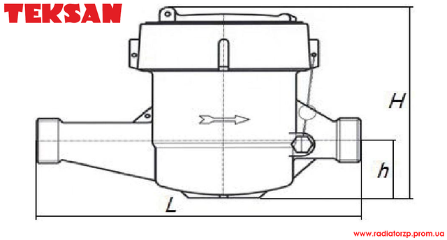 лічильник холодної води_СТ 20-130 TEKSAN