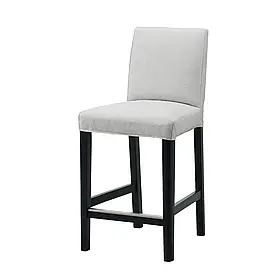 IKEA Барний стілець зі спинкою BERGMUND (893.881.73)