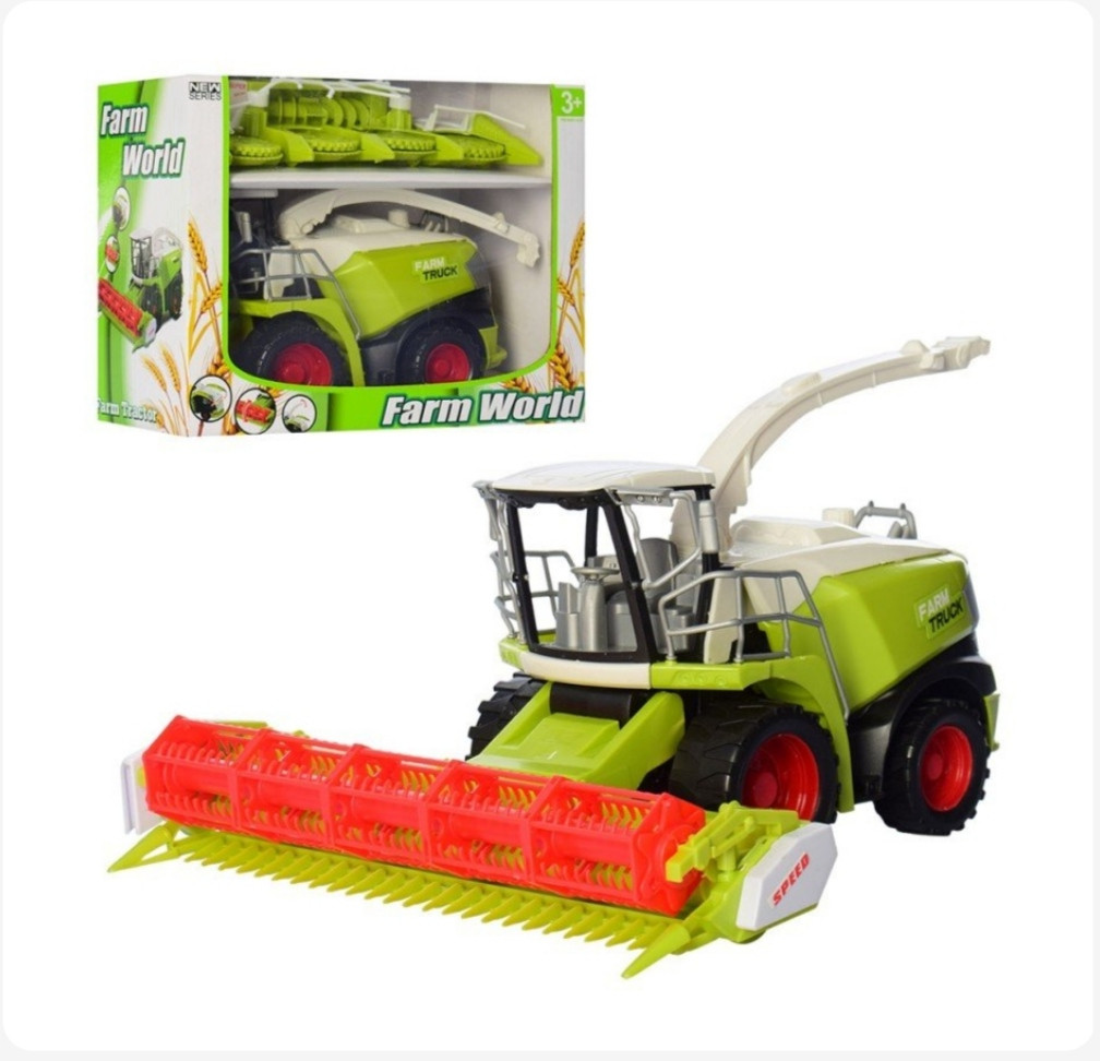 Іграшка Комбайн Інерційний 32см,рухомі Деталі — Купить Недорого на Bigl ...