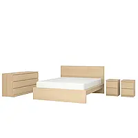 IKEA Комплект мебели для спальни 4 шт. MALM (194.882.46)