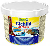 Тetra CICHLID XL 10л - большие хлопья для цихлид - 1,9 кг