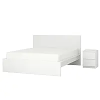IKEA Меблі для спальні, кпл. 2 шт. MALM (494.882.78)