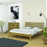 Ліжко двоспальне дерев'яне "Челсі" 160х200