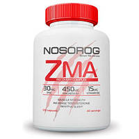 Цинк Магний Б6 ZMA + аргинин Nosorog ZMA 120 капсул