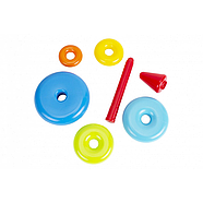 Дитяча розвивальна іграшка "Пірамідка" ТехноК 6863TXK, фото 3